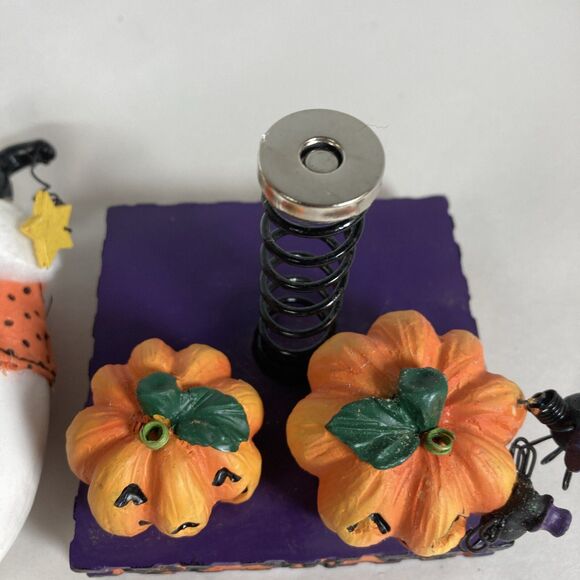 Avon Halloween Ghost Standee Wobbler on Spring with Box 2002 Gift Collection Vtg - Picture 11 of 11